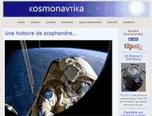 Tablet Screenshot of kosmonavtika.com